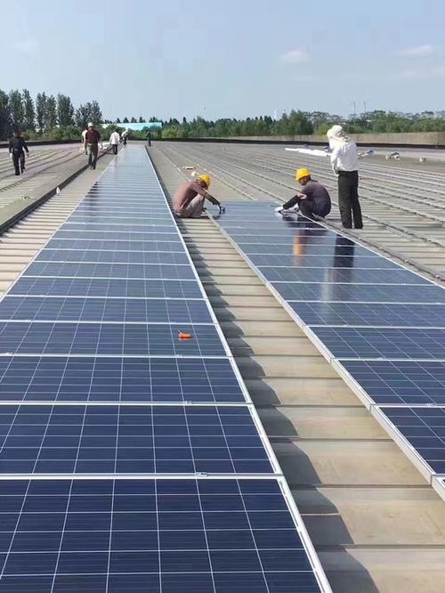 太阳能设备安装,河北石家庄绿色工厂企业新能源光伏风电储能