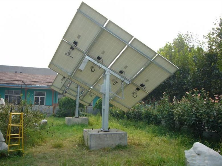 如何让太阳能发电板随太阳转动? - 